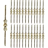 Dong Huang 300pcs Bow Tie Crystal Connectors, Chandelier Connectors Clips Pins, Lamp Part Chlips, Hook for Crystals Replaceme