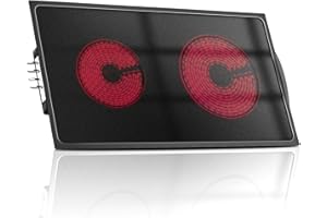 ODREE Upgraded A122B Radiant Cartridge Compatible with Jenn Air Cooktop Replacement Parts Radiant Cartridge JEA8120ADB A122BA Electric Range Cooktop Stove Burners Whirlpool Jennair Cooktop Parts