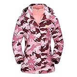 MAGCOMSEN Camouflage Jacket for Women Ski Jacket