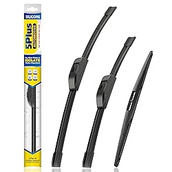5 PLUS® Silicone Windshield Wipers Replacement for