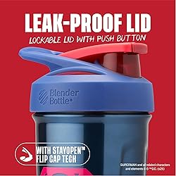 BlenderBottle Superman Strada Shaker Cup Insulated