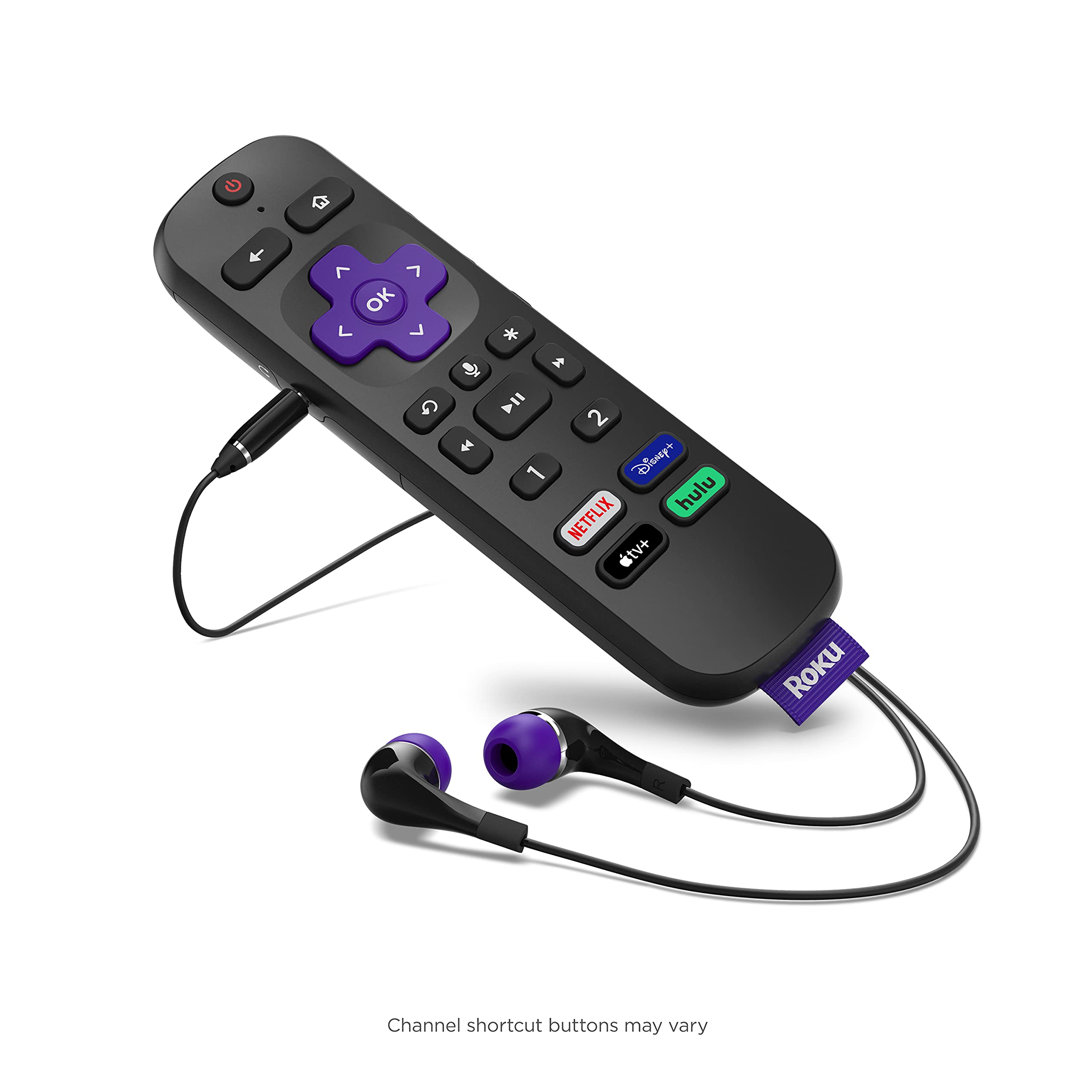 Roku Ultra | Streaming Device HD/4K/HDR/Dolby Vision with Dolby Atmos, Bluetooth Streaming, and Roku Voice Remote with Headphone Jack and Personal Shortcuts, includes Premium HDMI® Cable
