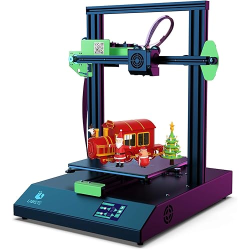3D Printer, LABISTS Auto Leveling 3D Printer DIY Kit for Adults with Resume Printing Function, Touch Screen, Filament Detection, Printing Size 220X220X250mm