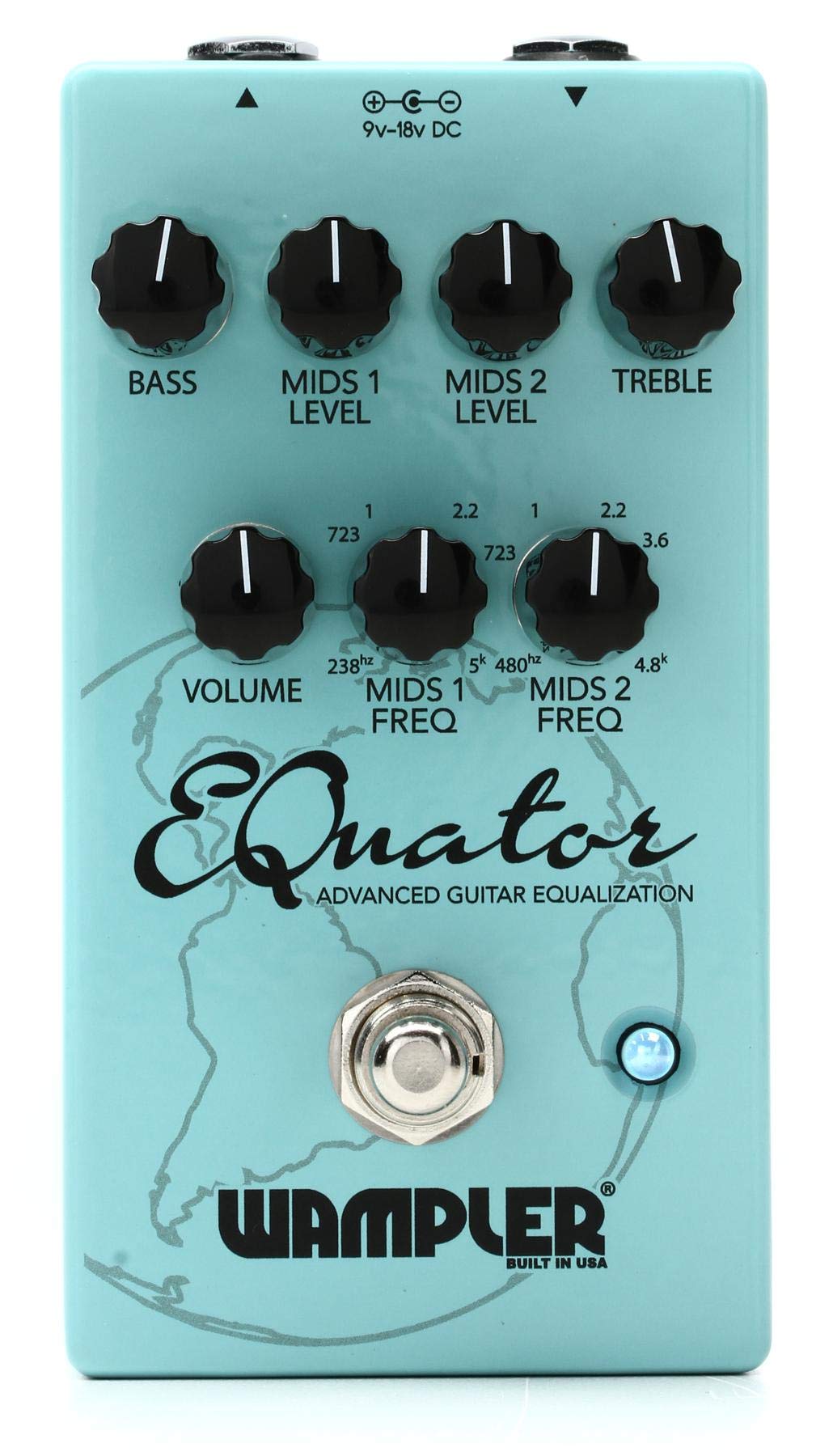 Photo 1 of Wampler EQuator Advanced Audio Equalizer Guitar Effects Pedal