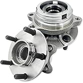Pair 513296 Front Wheel Bearing Hub Assembly Compatible with Infiniti JX35 2013, QX50 2019, QX60 2014-2019, for Nissan Altima Maxima Murano Pathfinder 2013-2019 Hub Bearing Kit, 5 Lug