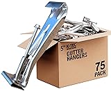 Hidden Gutter Hangers 5 Inch with a Pre-Inserted