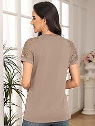 AUTOMET Womens Summer Tops Spring Shirts Trendy