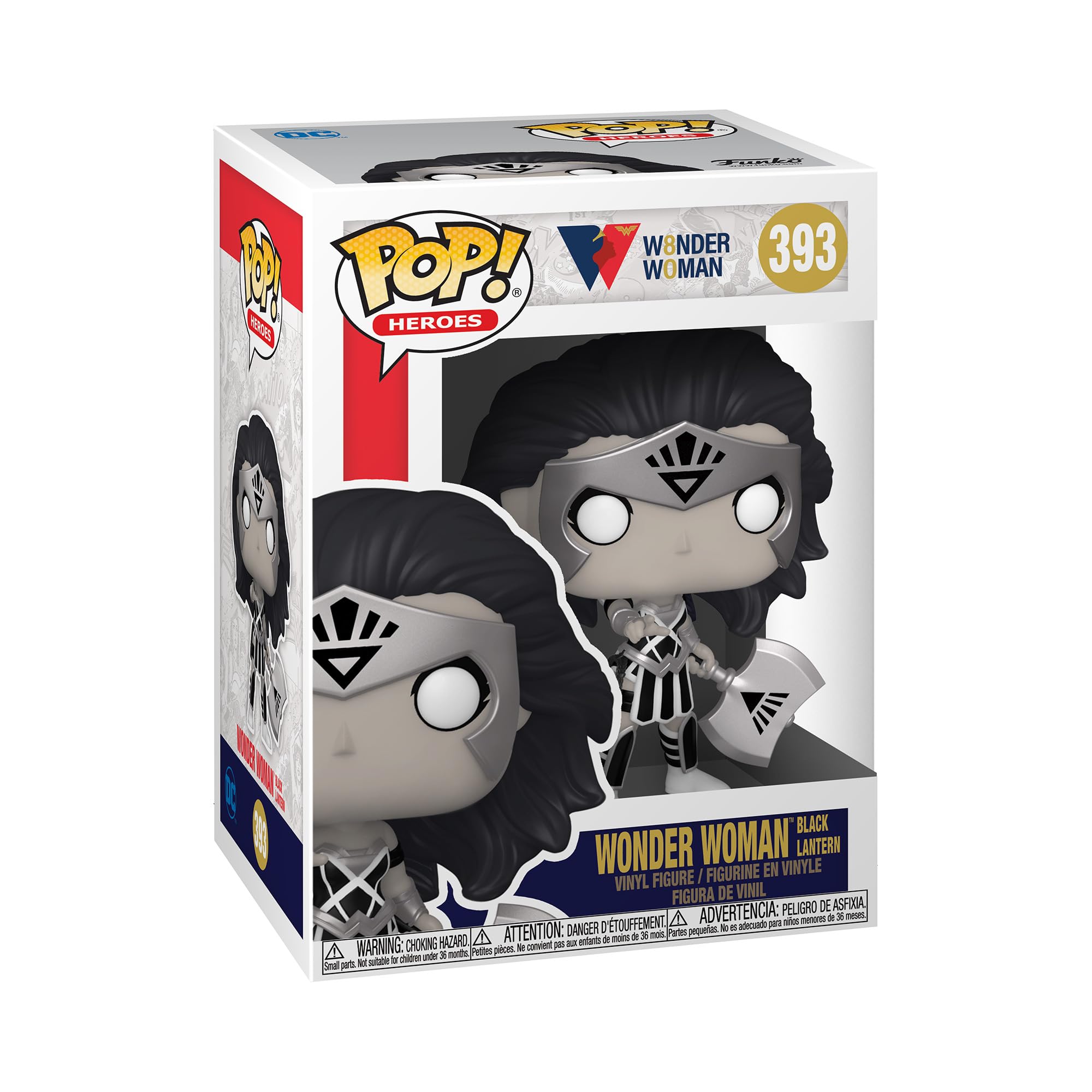 Funko POP! Heroes: WW 80th-Wonder Woman - (Black Lantern) - DC Comics - Collectable Vinyl Figure - Gift Idea - Official Merchandise - Toys for Kids & Adults - Comic Books Fans