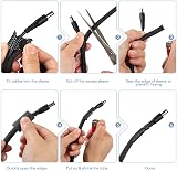 AGPTEK 6m Cable Tidy Sleeve Wire Management Wrap Animal Proof Flame Retardant view 7