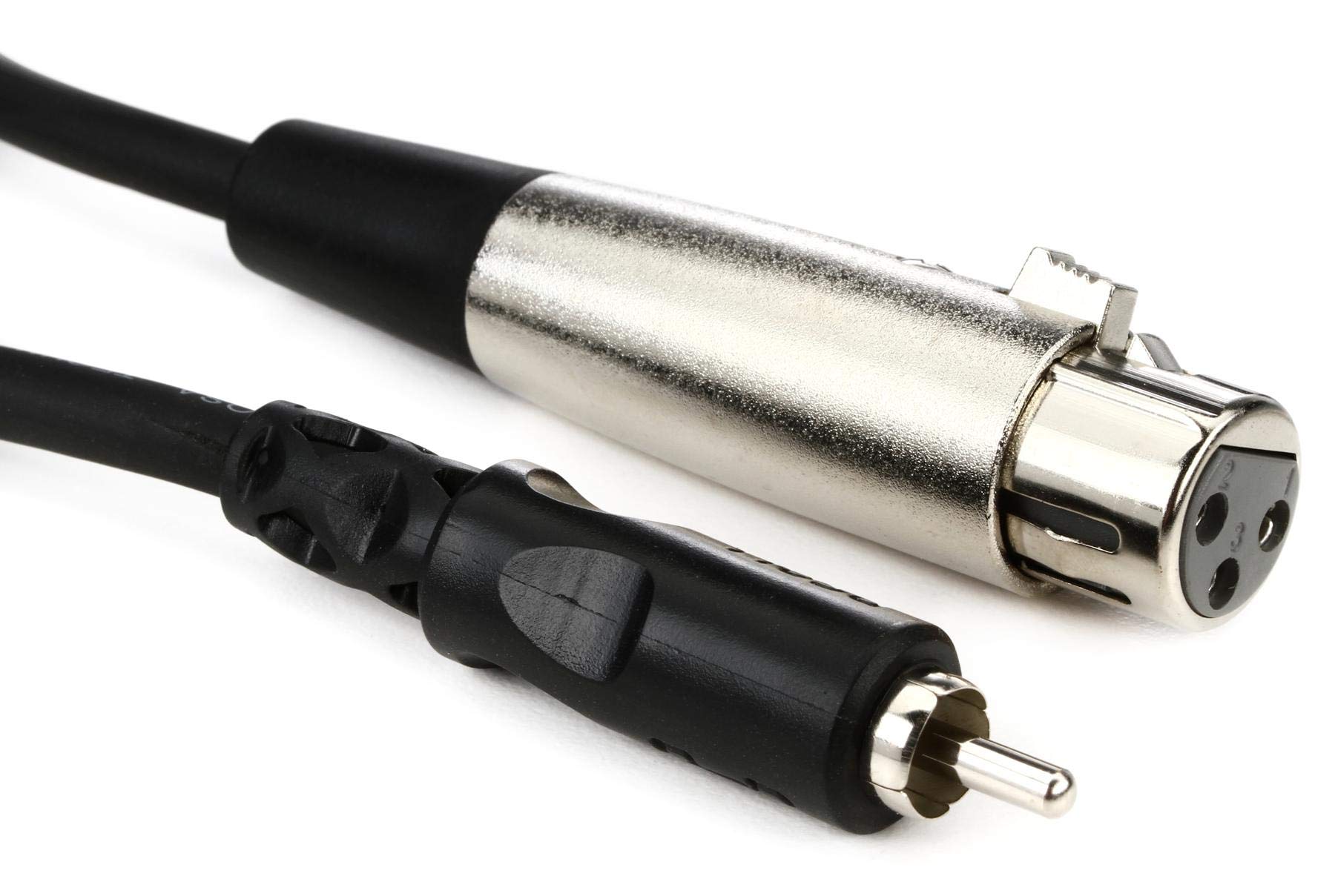 HOSA XRF-105 XLR3F to RCA Unbalanced Interconnect Cable, 5 Feet