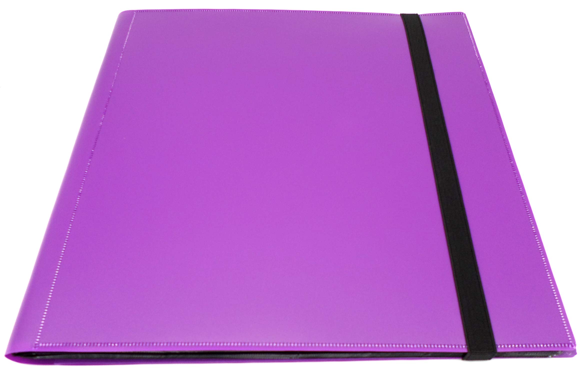 docsmagic.de Pro-Player 12-Pocket Playset Album Purple - 480 Card Binder - MTG - PKM - YGO