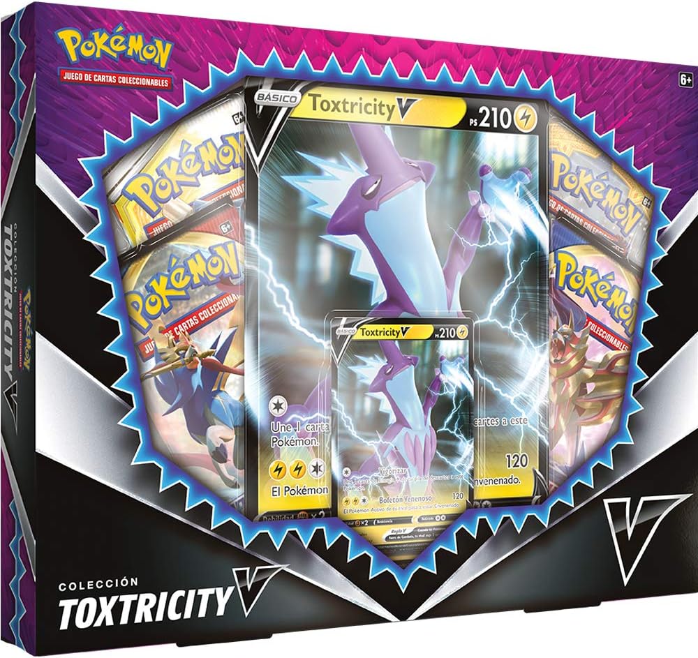 Pokemon - Caja TOXTRICITY V: Amazon.es: Juguetes y juegos