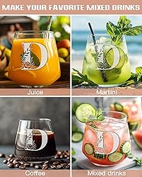 Personalized Wine Glass for Women – Custom Etched