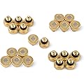 Brass Misting Nozzles For Outdoor Cooling System 22 pcs ,0.012&rdquo; Orifice (0.3 mm) 10/24 UNC By Aootech