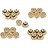 Brass Misting Nozzles For Outdoor Cooling System 22 pcs ,0.012&rdquo; Orifice (0.3 mm) 10/24 UNC By Aootech