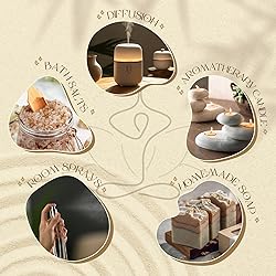 SALUBRITO Zen Fragrance Oil Set, Tea Essential Oil