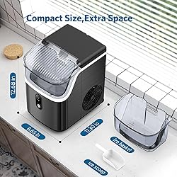 COWSAR Nugget Ice Makers Countertop Soft Chewable