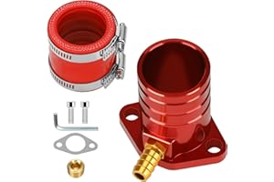 CILOYU Intake Manifold Inlet Pipe Adapter Kit Replacement for Predator 420 301cc 459cc Parts GX390 GX340 GX270 11Hp 13Hp Engine Mini Bike Go Kart Powersports Accessories for VM34 Carburetor