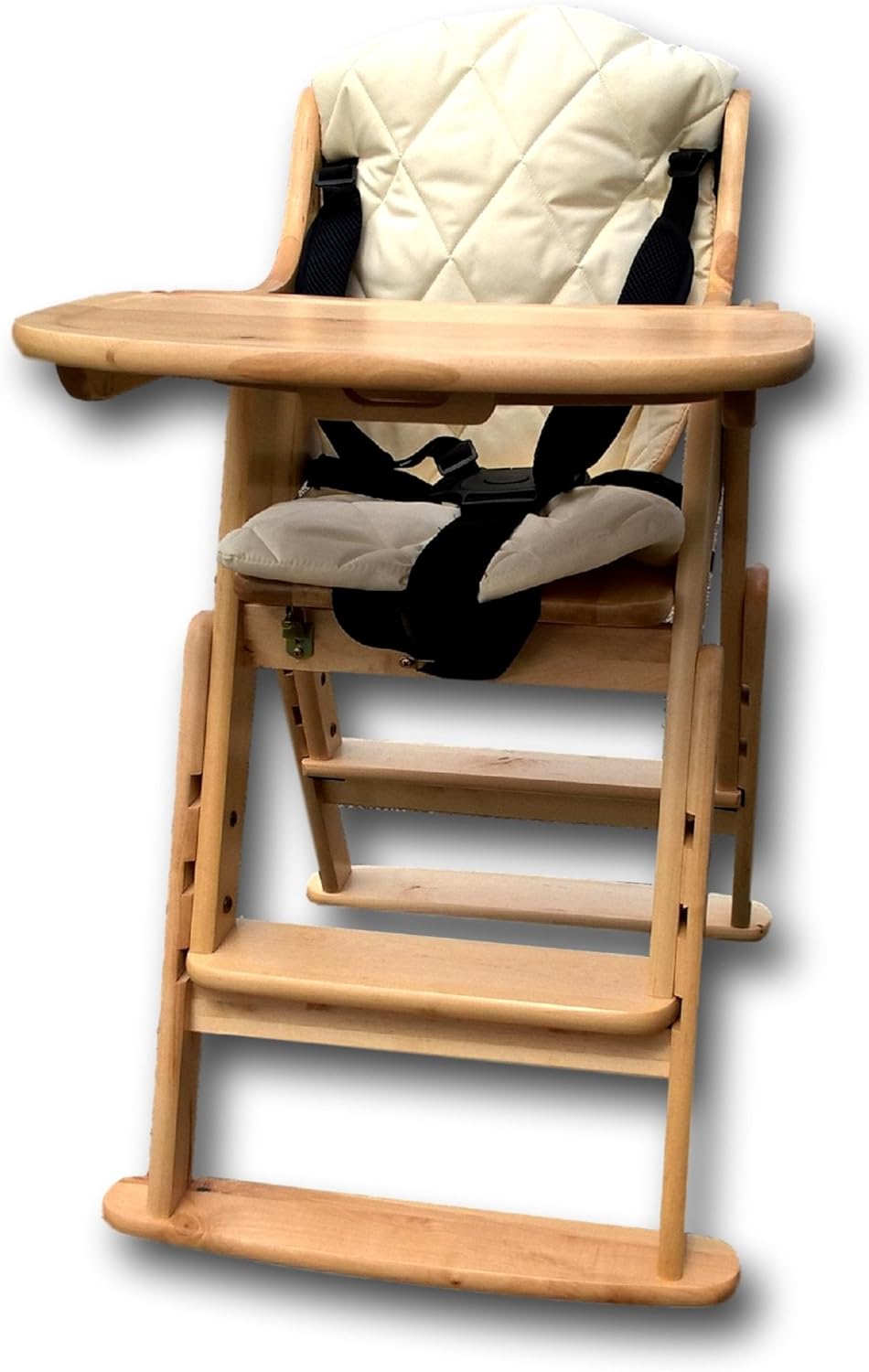 safetots wooden high chair