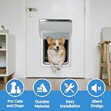 Pet Prime 2 Ways Locking Pet Flap Door Large with Transparent Flap view 6