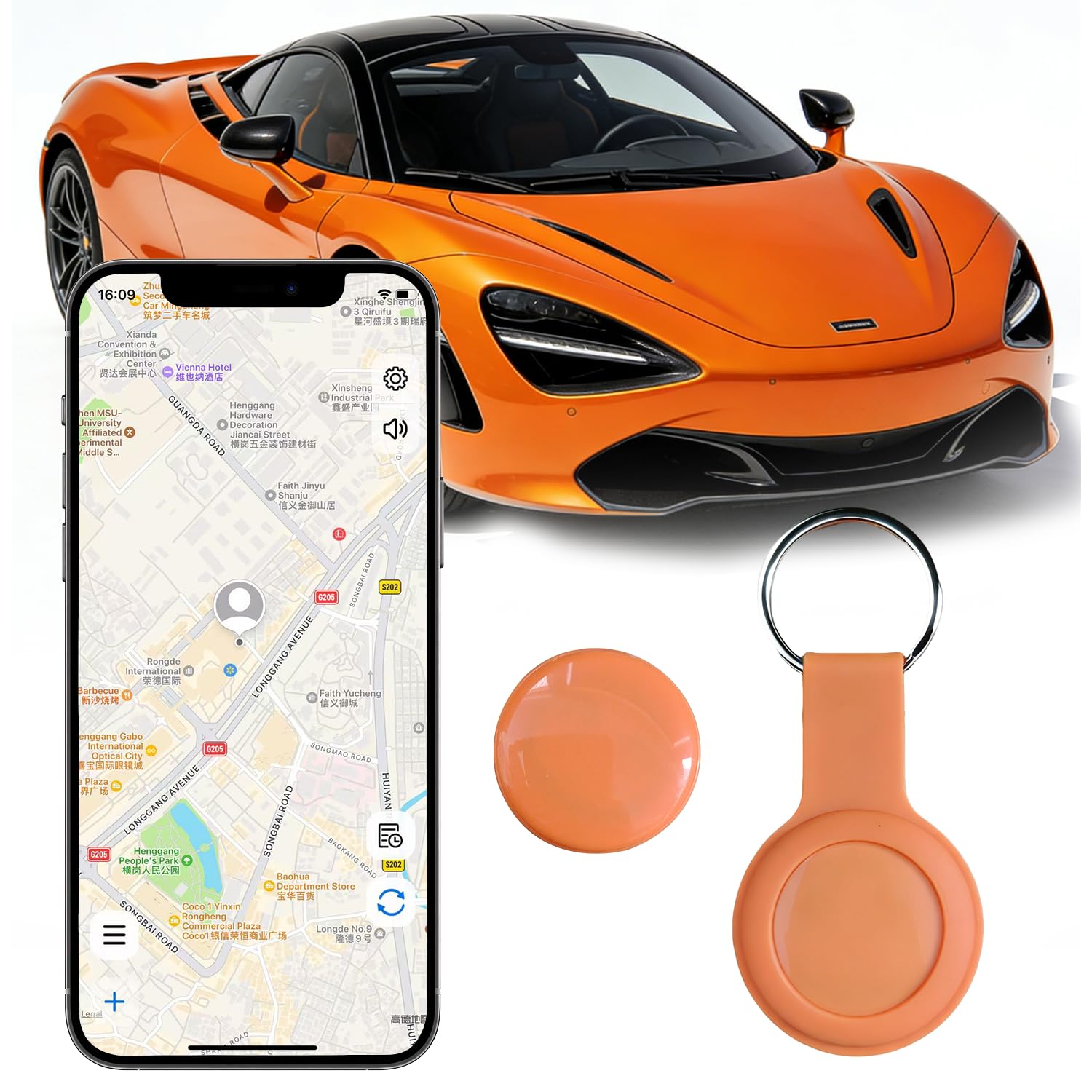Photo 1 of 2025 GPS Tracker for Vehicles,Children Button Batteries Cars & Kidg with Worldwide Coverage | IM Needed | IP67 Waterpropatible withid(W
