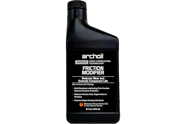 Archoil AR9100 Oil Additive (16 oz) for All Engines - Power Stroke Stiction Treatment, Friction Modifier, Anti-Wear Protectio