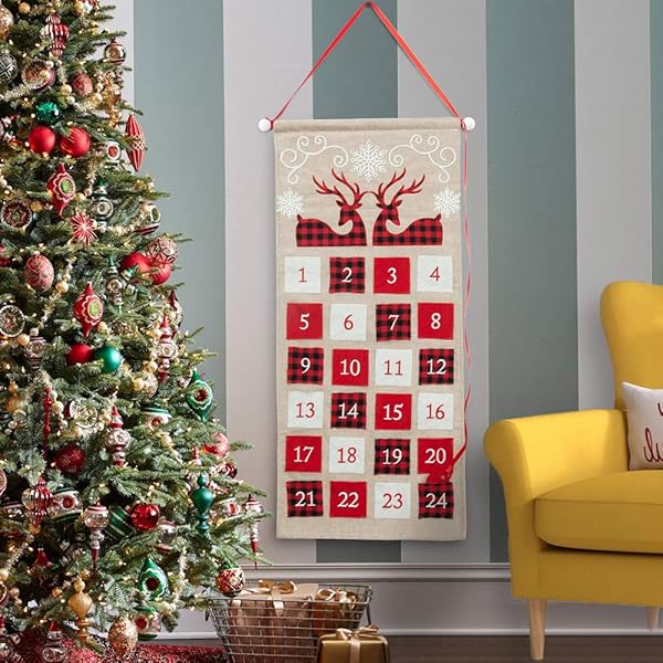 Quilted Advent Calendar Fabric Advent Calendar Reuseable Advent