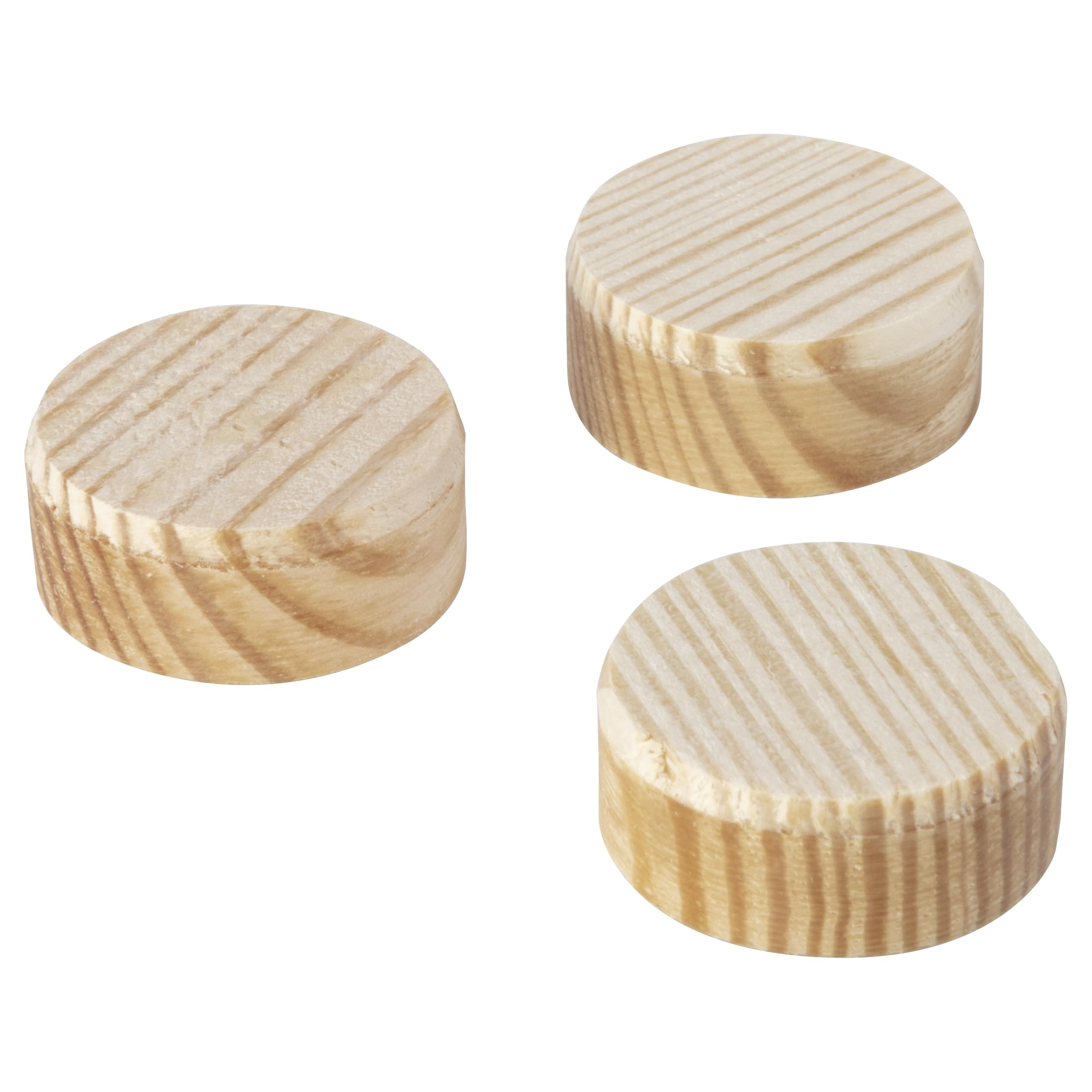wolfcraft 20 Wooden Plugs, Ø 25 mm I 2942000 I for patching and repairing flaws in wood