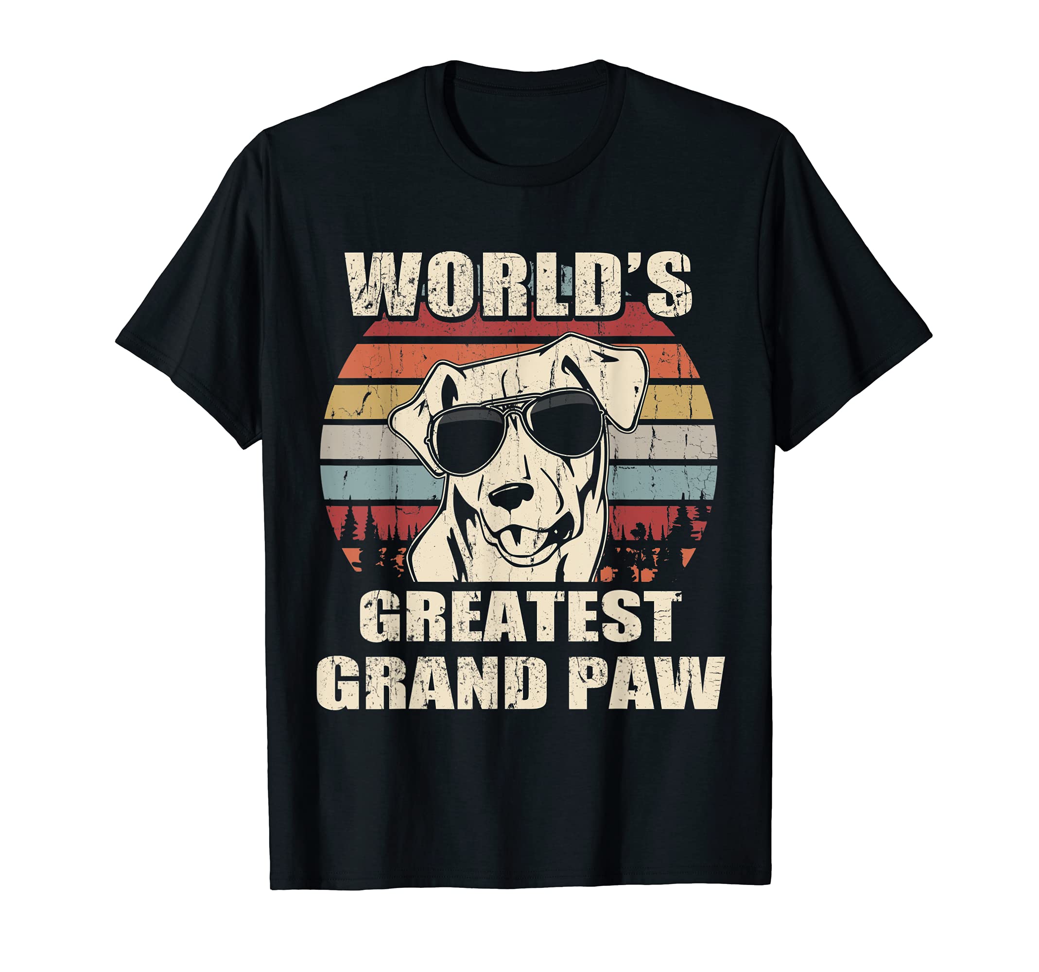 World's Greatest Grand Paw Chesapeake Bay Retriever vintage T-Shirt