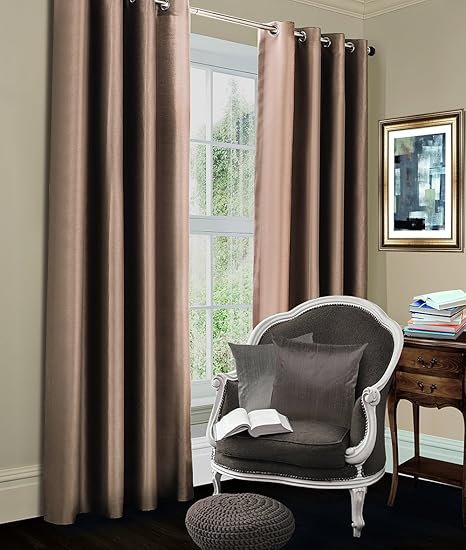 Luxurious Quality Fully Lined Thermal Blackout Eyelet Curtains
