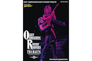 Ozzy Osbourne - Randy Rhoads Tribute | Guitar Tablature Songbook with Complete Transcriptions | Play It Like It Is Series for Electric Guitar | Includes Crazy Train, Iron Man