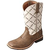 Twisted X Boys' Top Hand Western Boot Square Toe - YTH0010 13 1/2 D