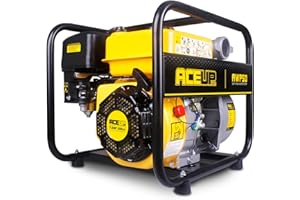Aceup Energy Semi-Trash Water Pump 2 Inch, 158 GPM 7HP Gas Powered Water Pump, 208cc Portable Irrigation Pump, EPA Certified