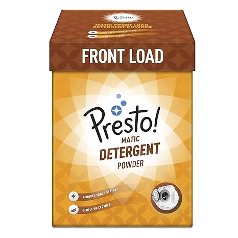 Amazon Brand-Presto! Matic Front Load Detergent Powder-2 kg