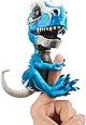 Untamed T-Rex by Fingerlings - Ironjaw (Blue) - Interactive Collectible Dinosaur - By WowWee