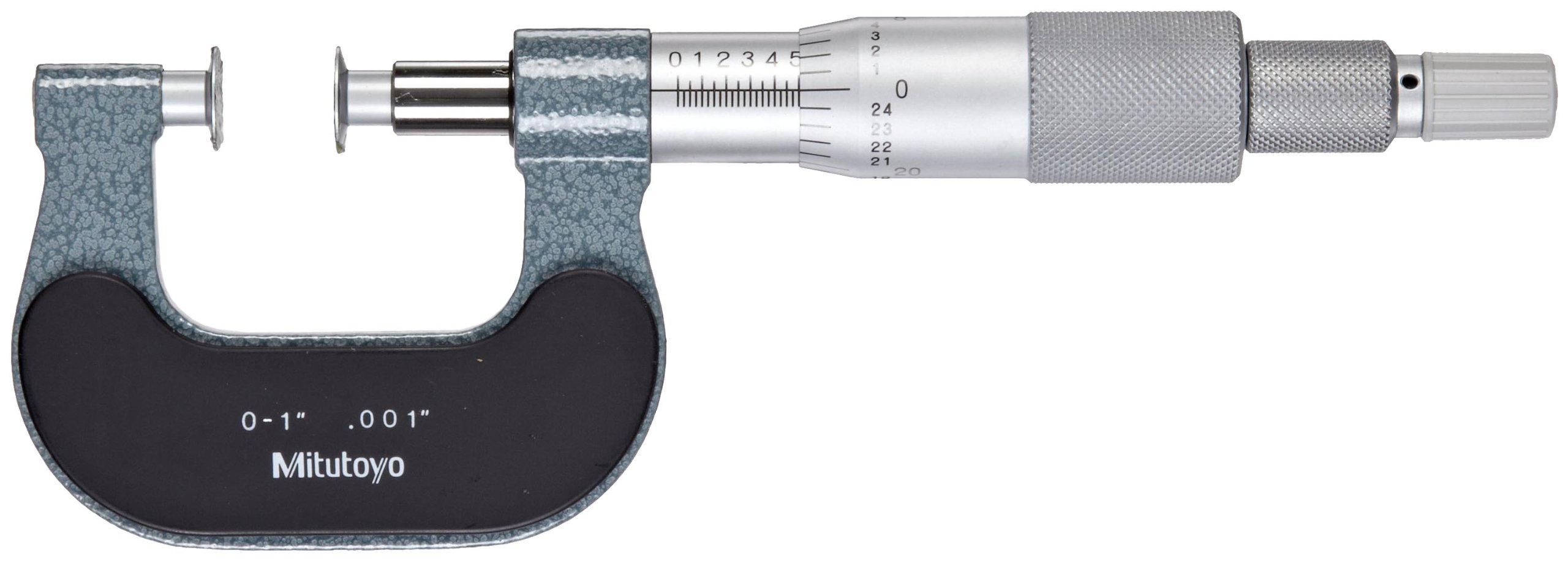Mitutoyo MT169-103 NON ROTATING DISC MICROMETER 0-1IN 0.0001IN