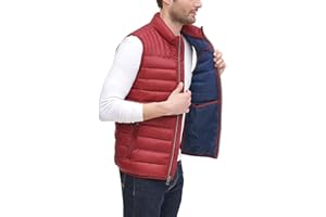 Tommy Hilfiger Men's Lightweight Packable Puffer Vest Jacket