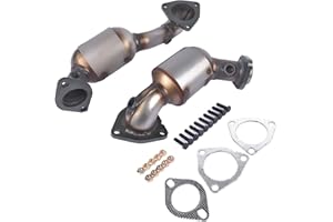 Weonefit Pair Left+Right Front Catalytic Converter Set Replacement for Ford Explorer Taurus Lincoln MKS MKT 3.5L 19533+19534