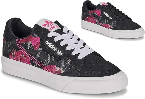 black adidas trainers female