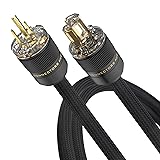 Audiocrast HiFi Power Cord, Hi-End Braided Sleeve