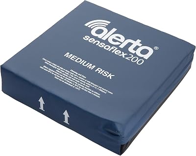 Alerta Sensaflex 200 Castellated Foam Pressure Relief Cushion 43x43x10 cm