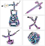 Tigerhu Fidget Pen Multifunction Magnetic Stress Relief Toy Ballpoint Pen view 2