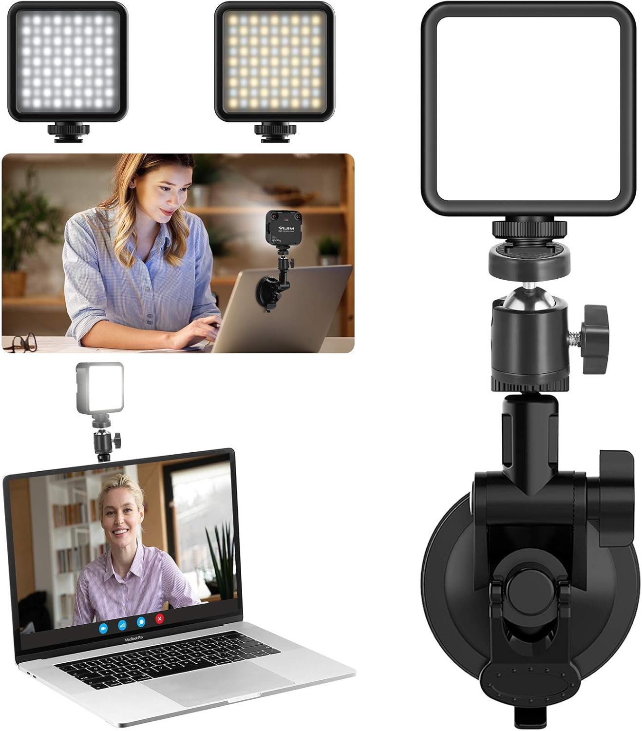 Video Conferencing Lighting Kit, ULANZI LED Zoom Meeting Lighting