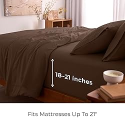 Mellanni Iconic California King Sheet Set - 6-Piece