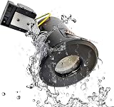 Sweier 4X 90 Min Fire Rated LED Recessed Spotlight 5W 3000K Black view 4