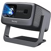 [5000 ANSI/VIDAA Live TV/65W Audio] 4K-Projector with Massive Official Apps, Voice Control, Outdoor Projector with WiFi and Bluetooth, Auto Focus, DoIby Audio, GO2 Upgrade Short Throw Projector
