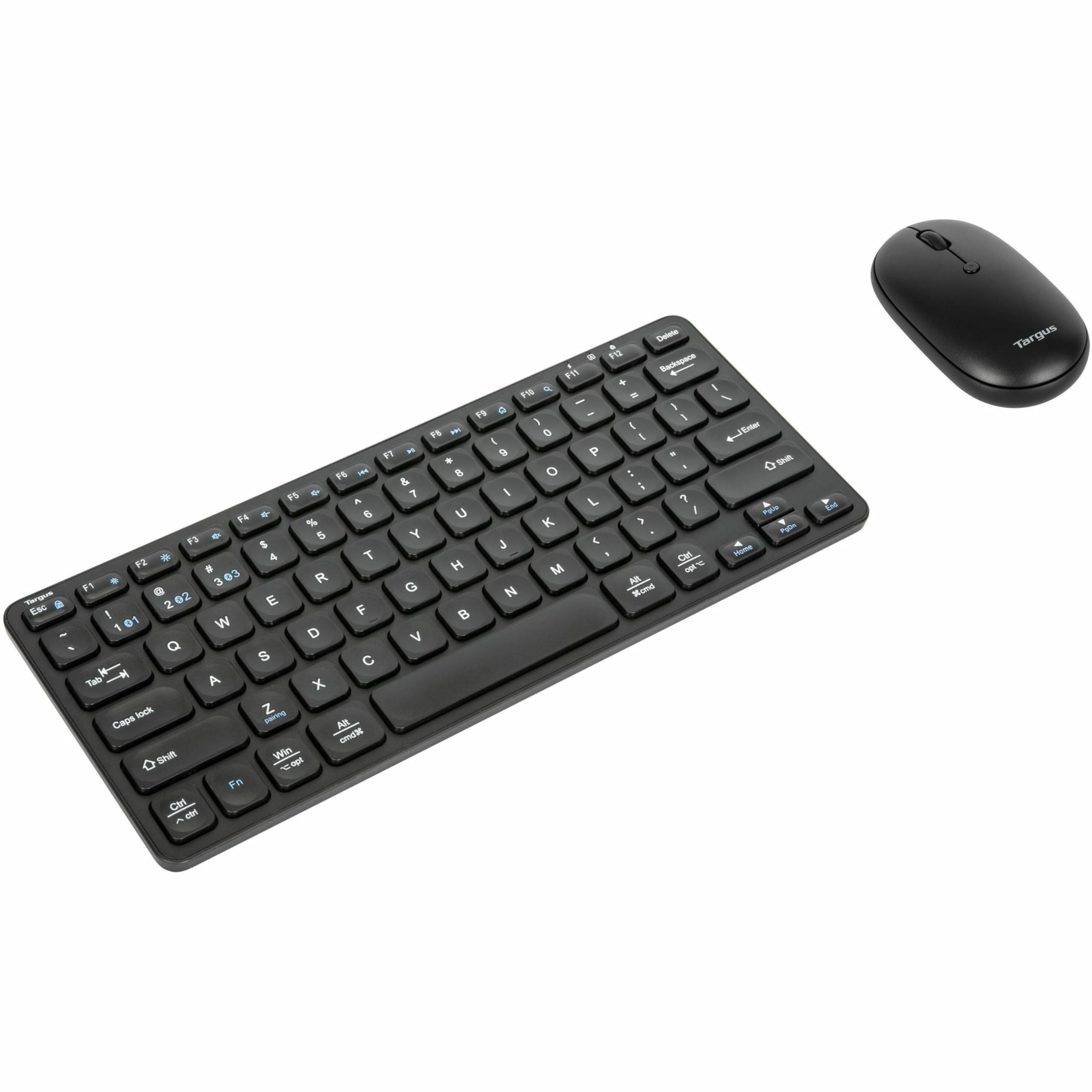 Photo 1 of Targus Compact Keyboard and Compact Mouse Bundle, Black (AKB862 + AMB581)