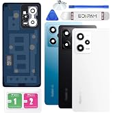 Eonpam Back Cover Glass for Xiaomi Redmi Note 12 Pro 5G 22101316/23013RK75C White