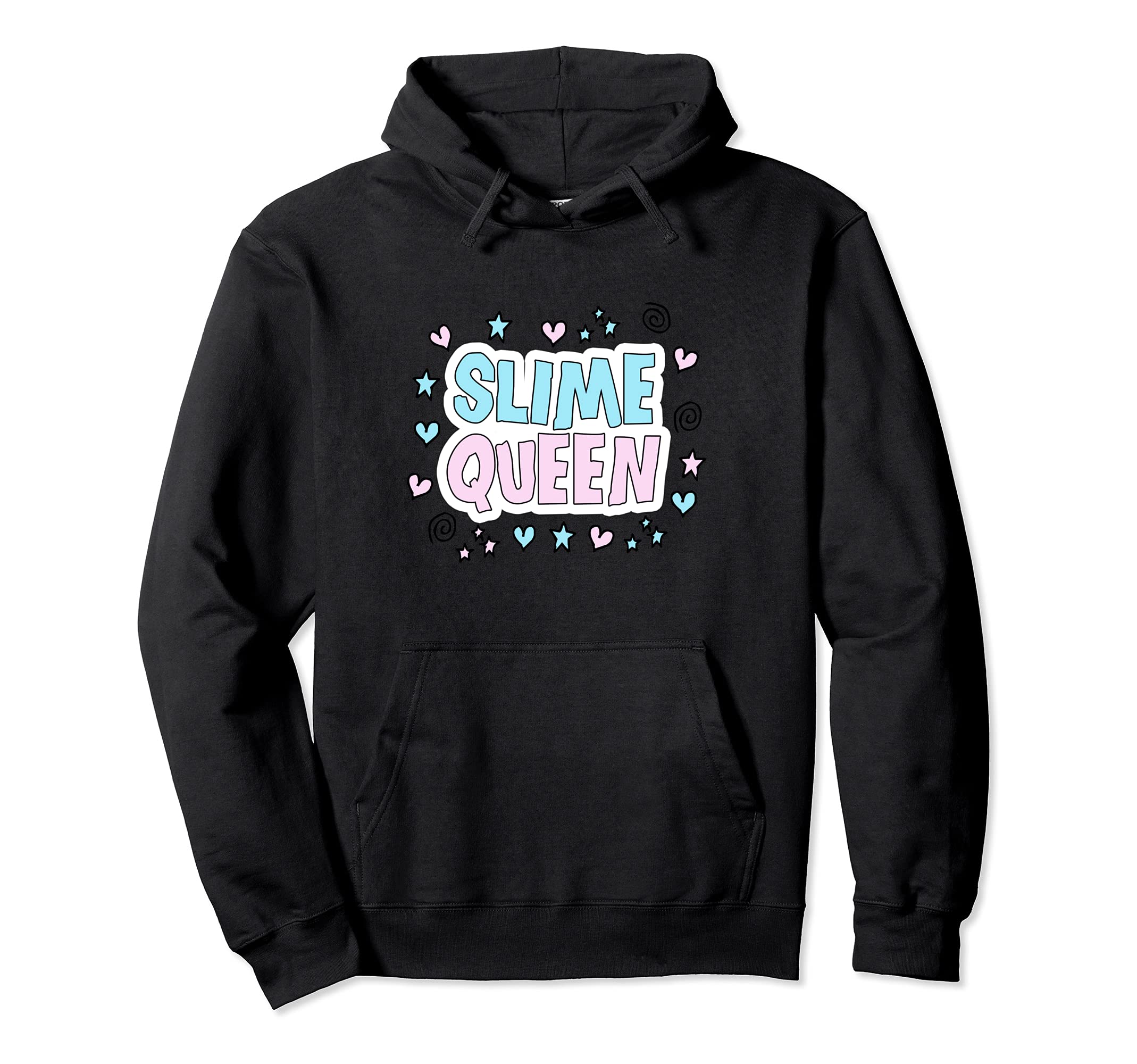 Slime Making Slime Queen slime makers Kids Girls boys Pullover Hoodie