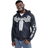Marvel Spider-Man Fleece Matching Family Zip Up Cosplay Hoodie Toddler to Adult Sizes (2T - 2XL)